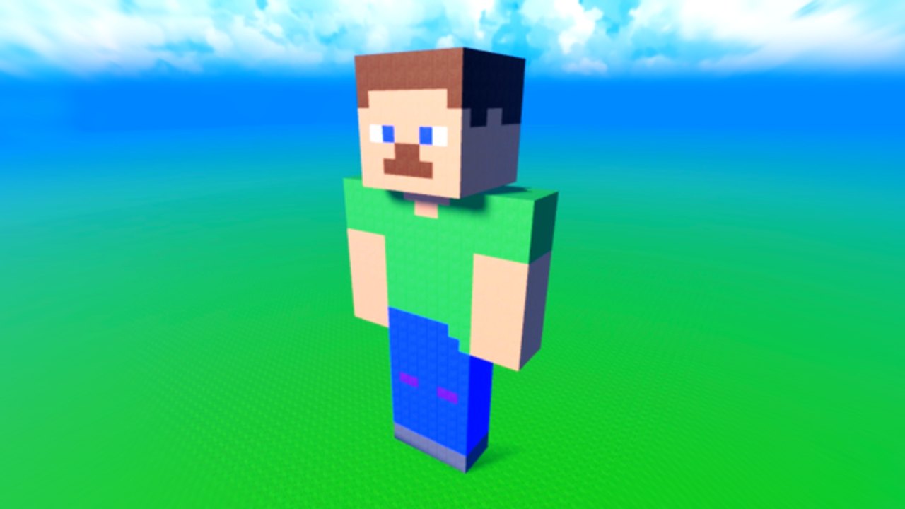 Ultimate Block Build Roblox sandbox world with placed blocks